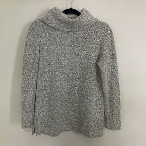 Grey loft turtleneck sweater